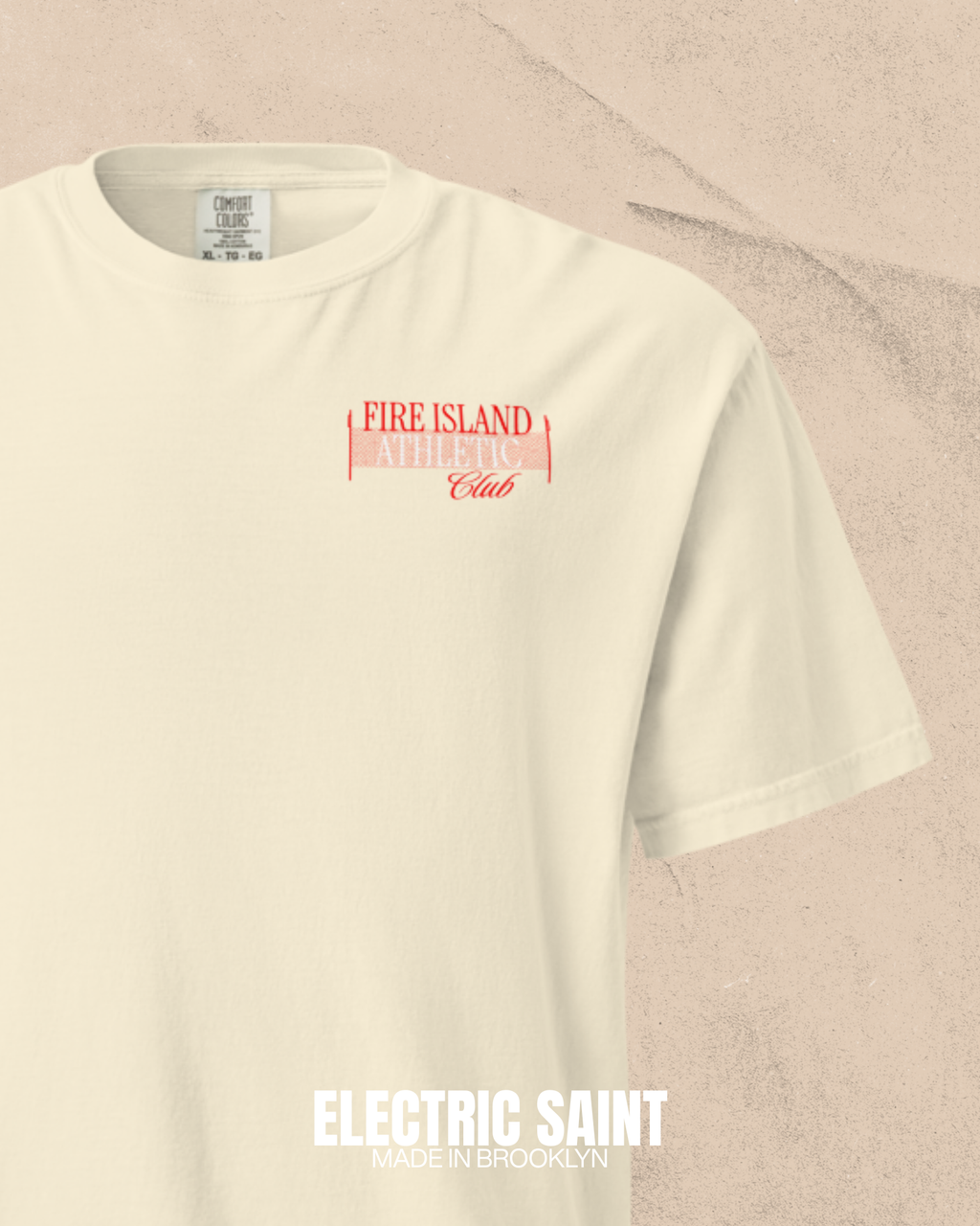 FIRE ISLAND VOLLEYBALL TEE