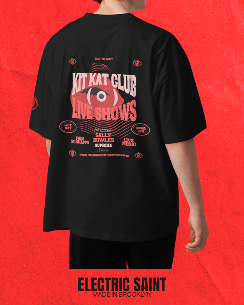 KIT KAT CLUB OVERSIZE TEE
