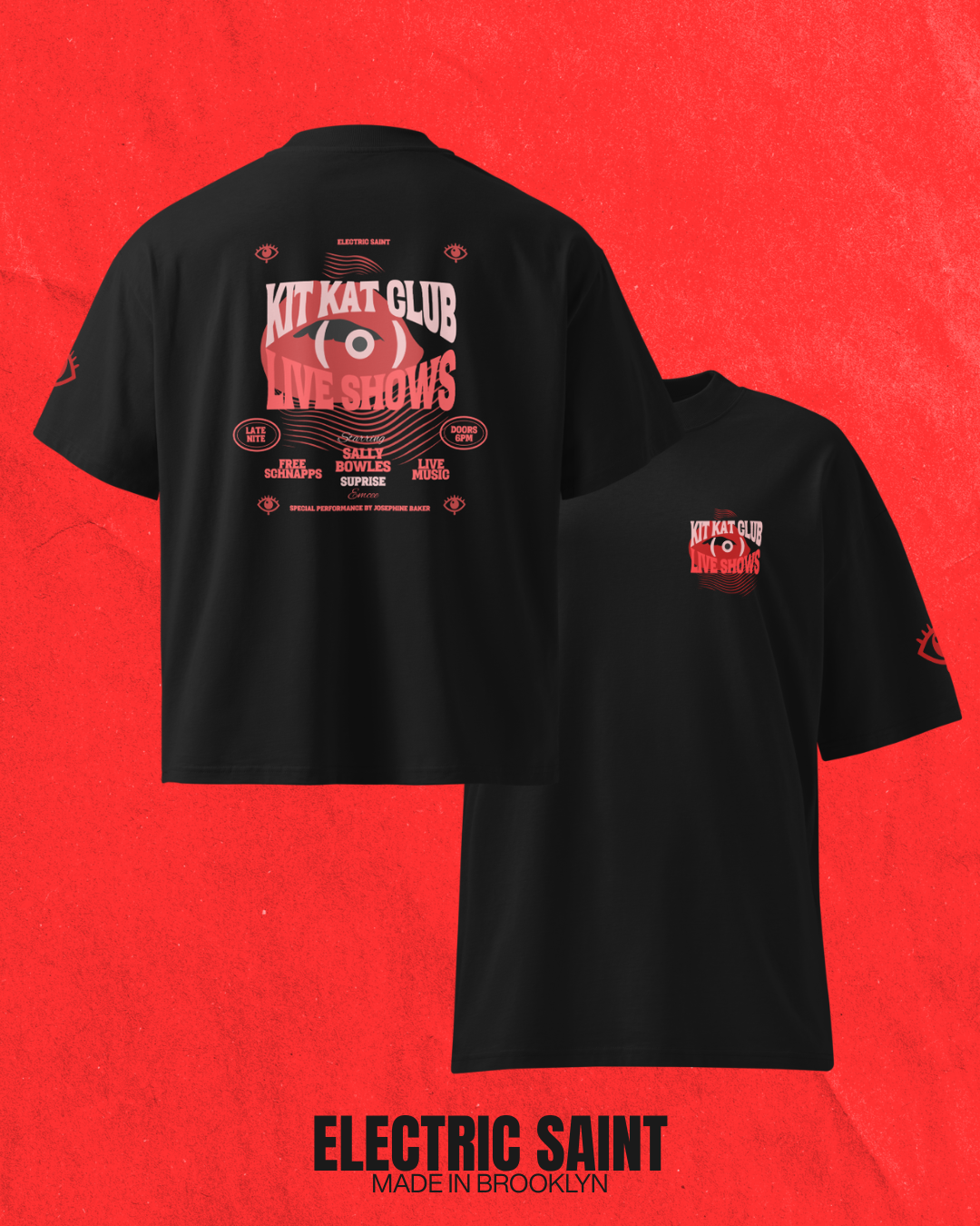 KIT KAT CLUB OVERSIZE TEE