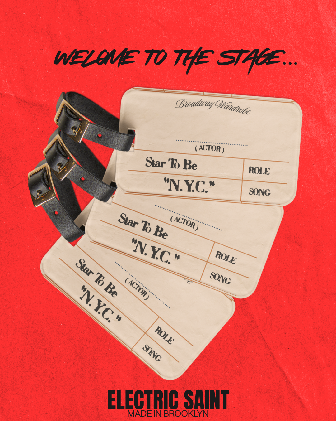 STAR TO BE  LUGGAGE TAG