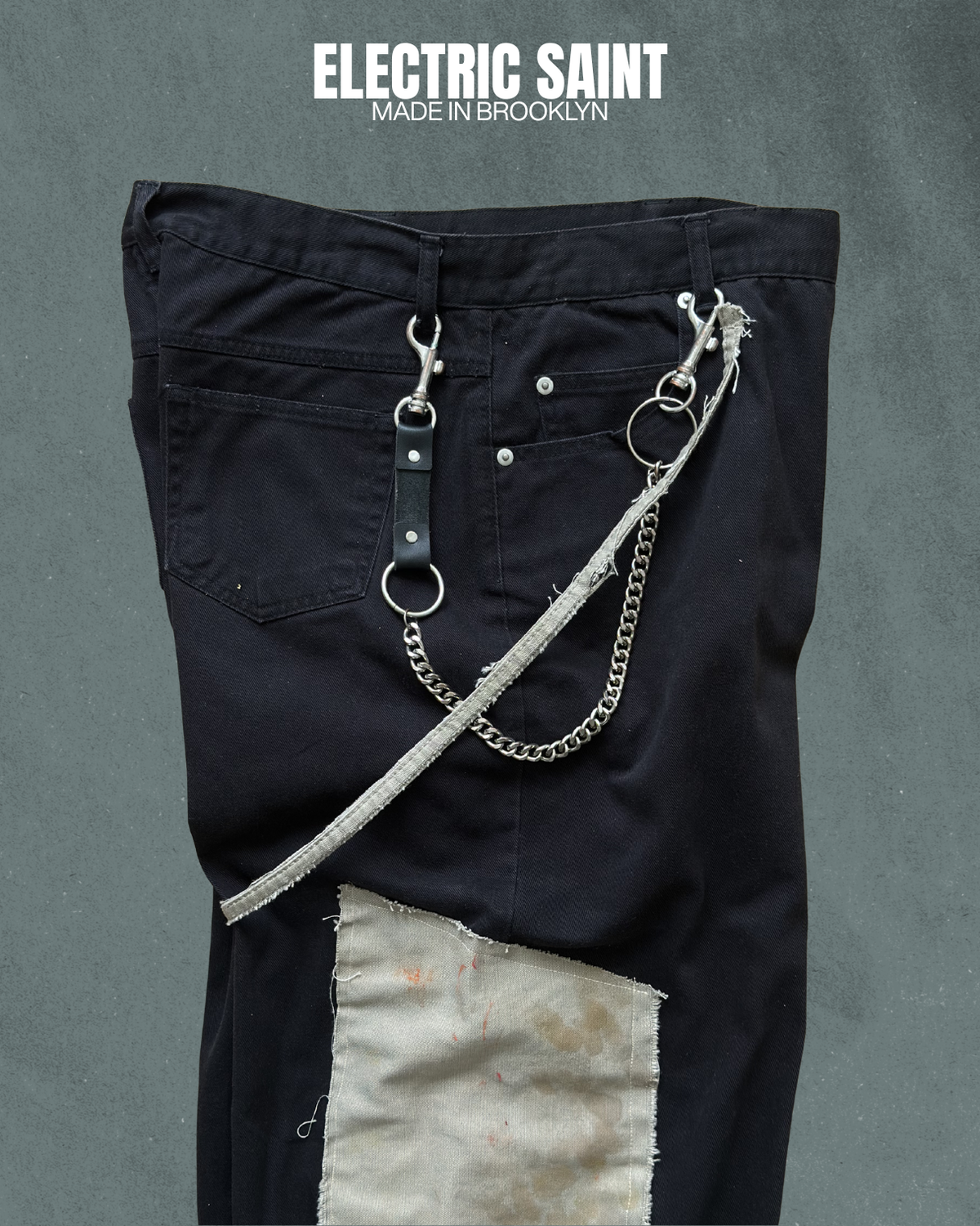 PAINT SWATCH UPCYCLED PANTS 33/26