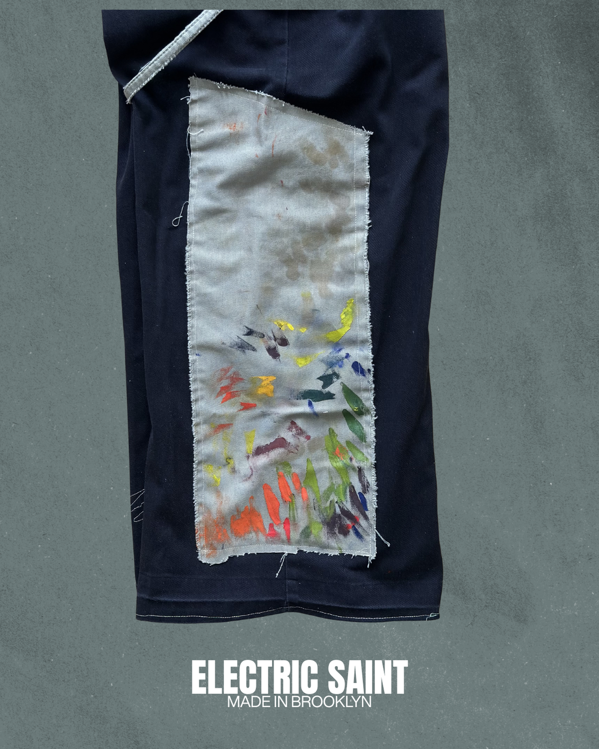 PAINT SWATCH UPCYCLED PANTS 33/26