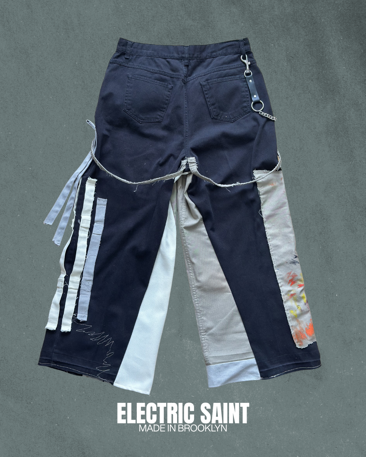 PAINT SWATCH UPCYCLED PANTS 33/26