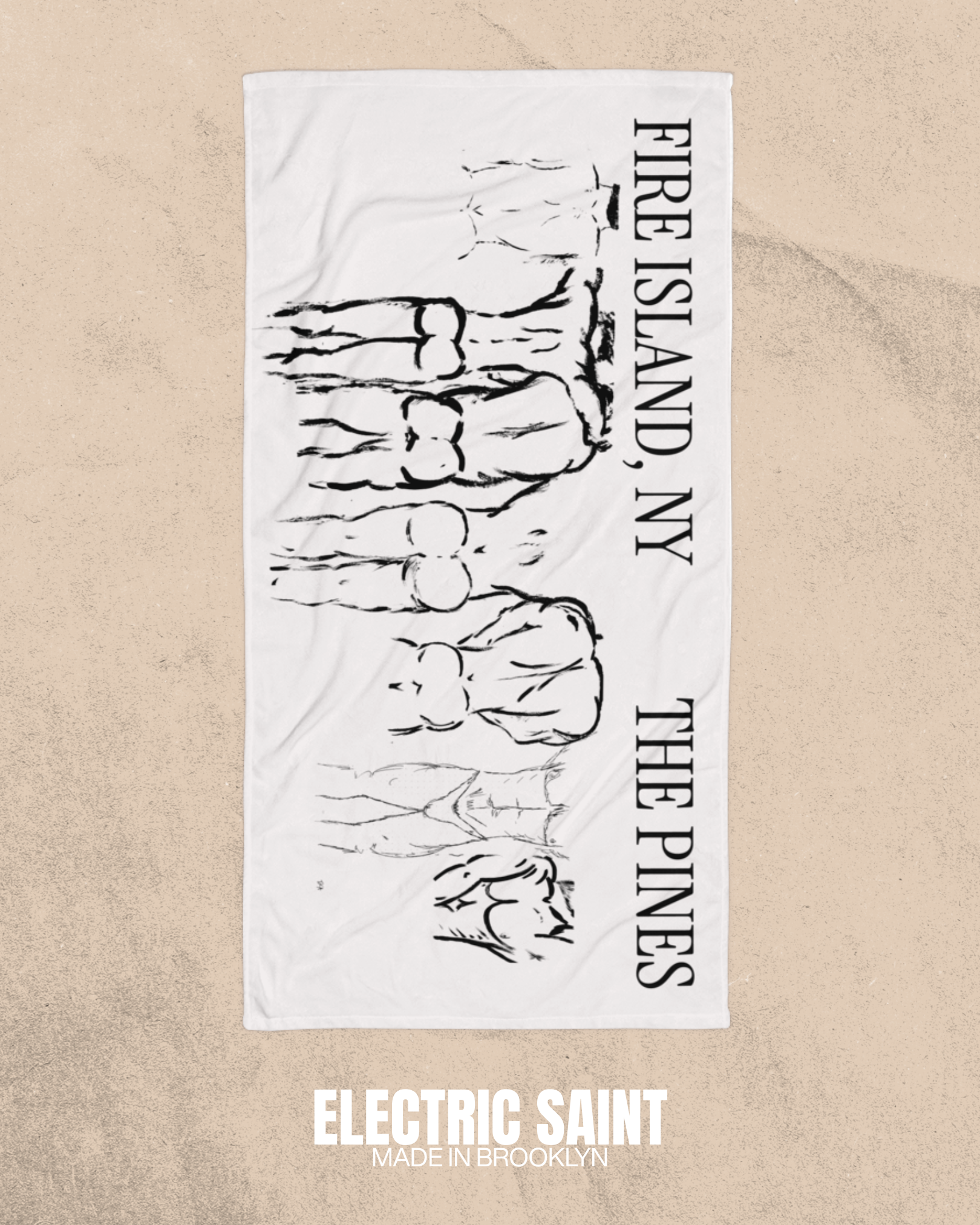 FIRE ISLAND BEACH TOWEL