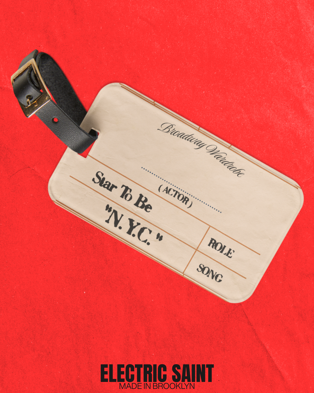 STAR TO BE  LUGGAGE TAG
