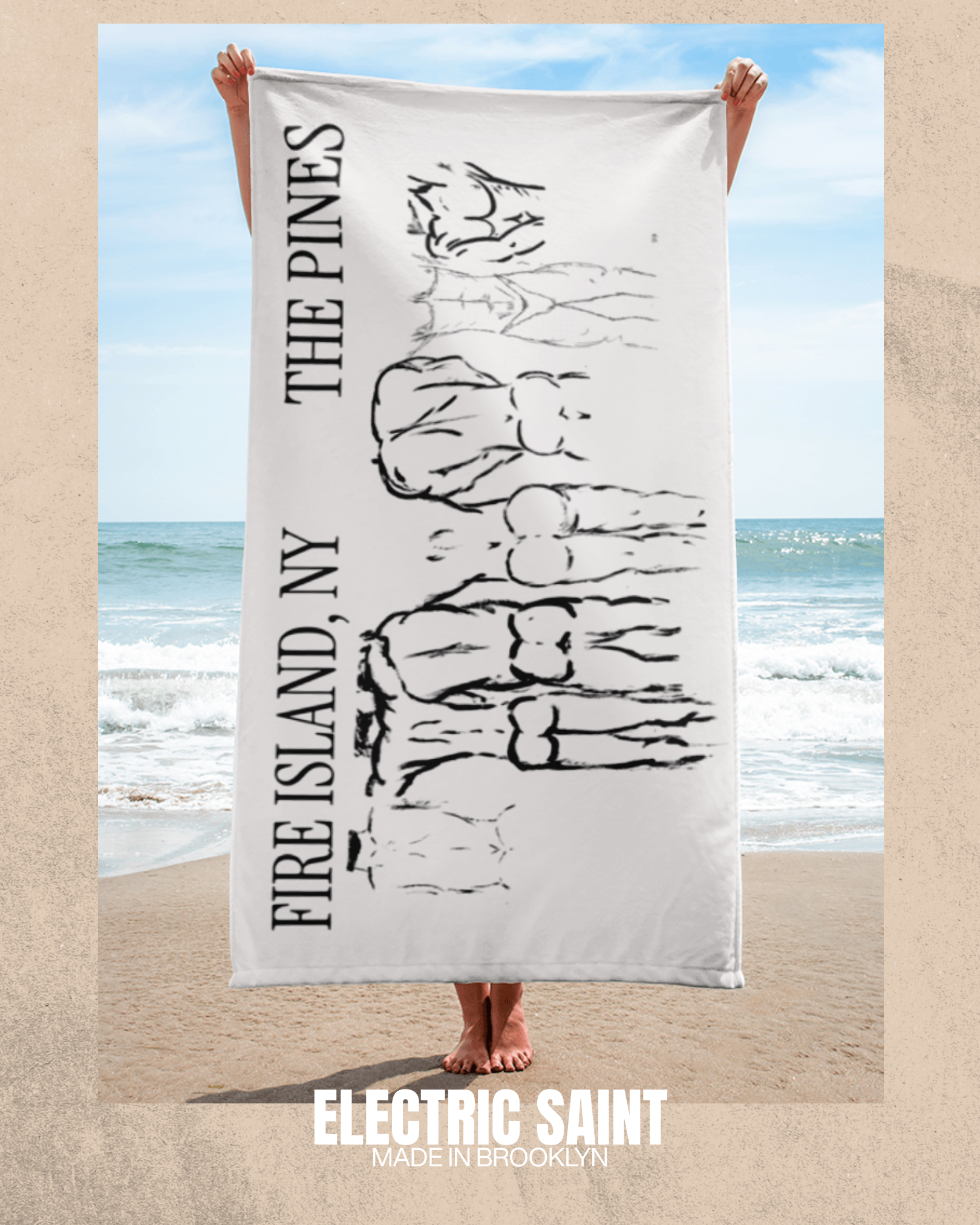 FIRE ISLAND BEACH TOWEL