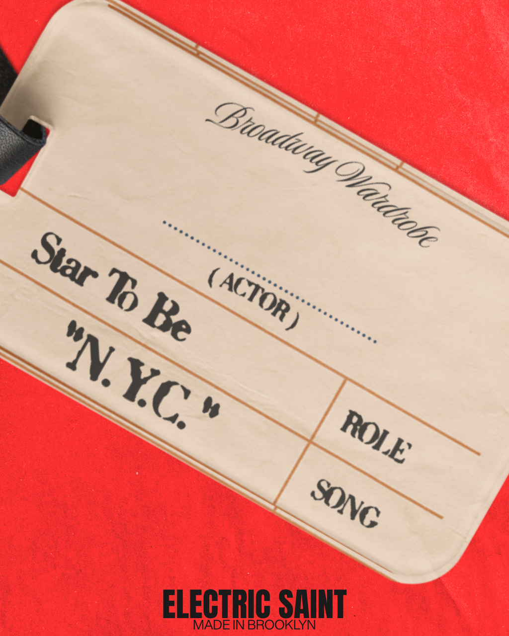 STAR TO BE  LUGGAGE TAG