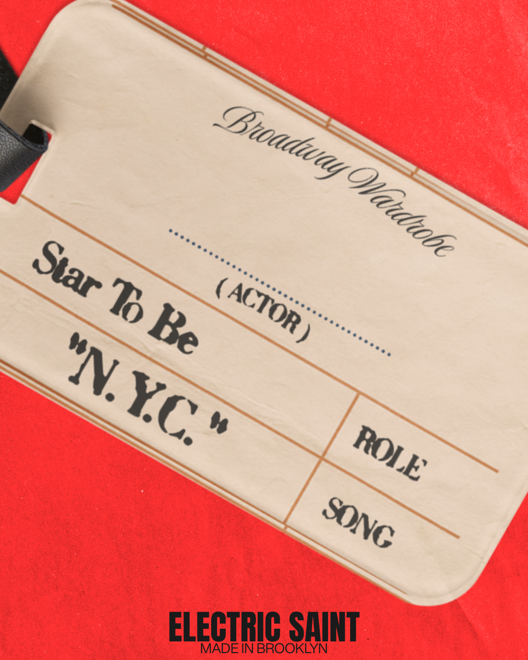 STAR TO BE  LUGGAGE TAG