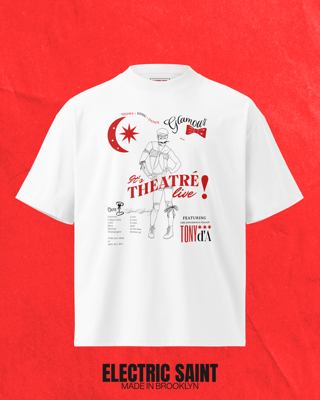 OFFICIAL TONY D BURLESQUE TEE
