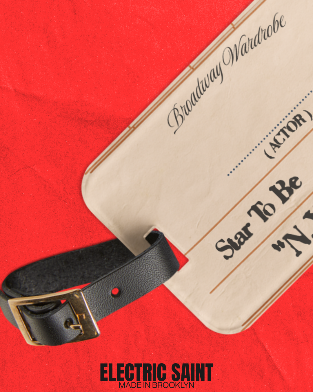 STAR TO BE  LUGGAGE TAG