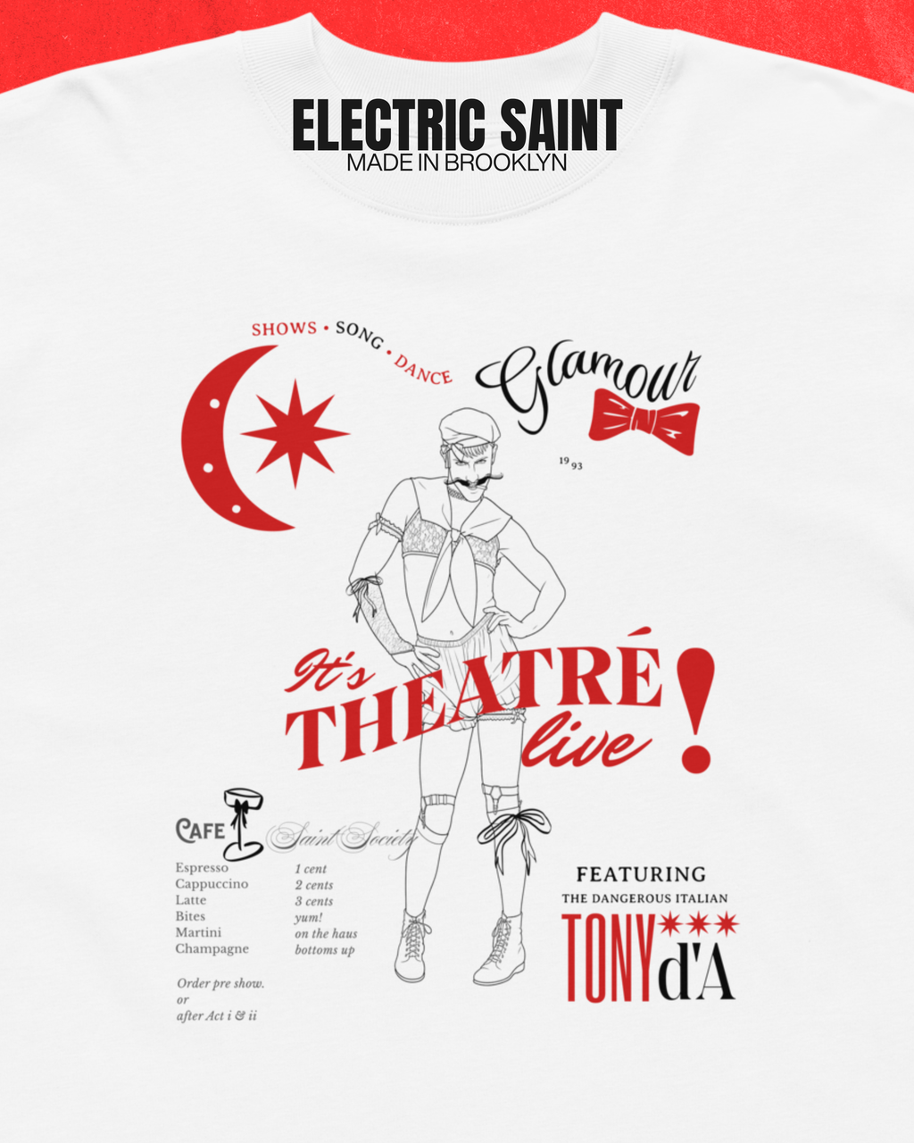 OFFICIAL TONY D BURLESQUE TEE