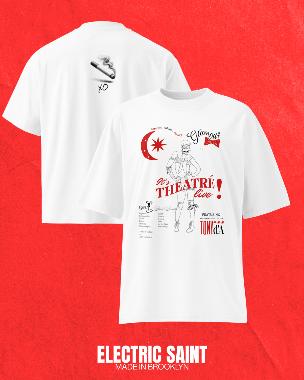 OFFICIAL TONY D BURLESQUE TEE
