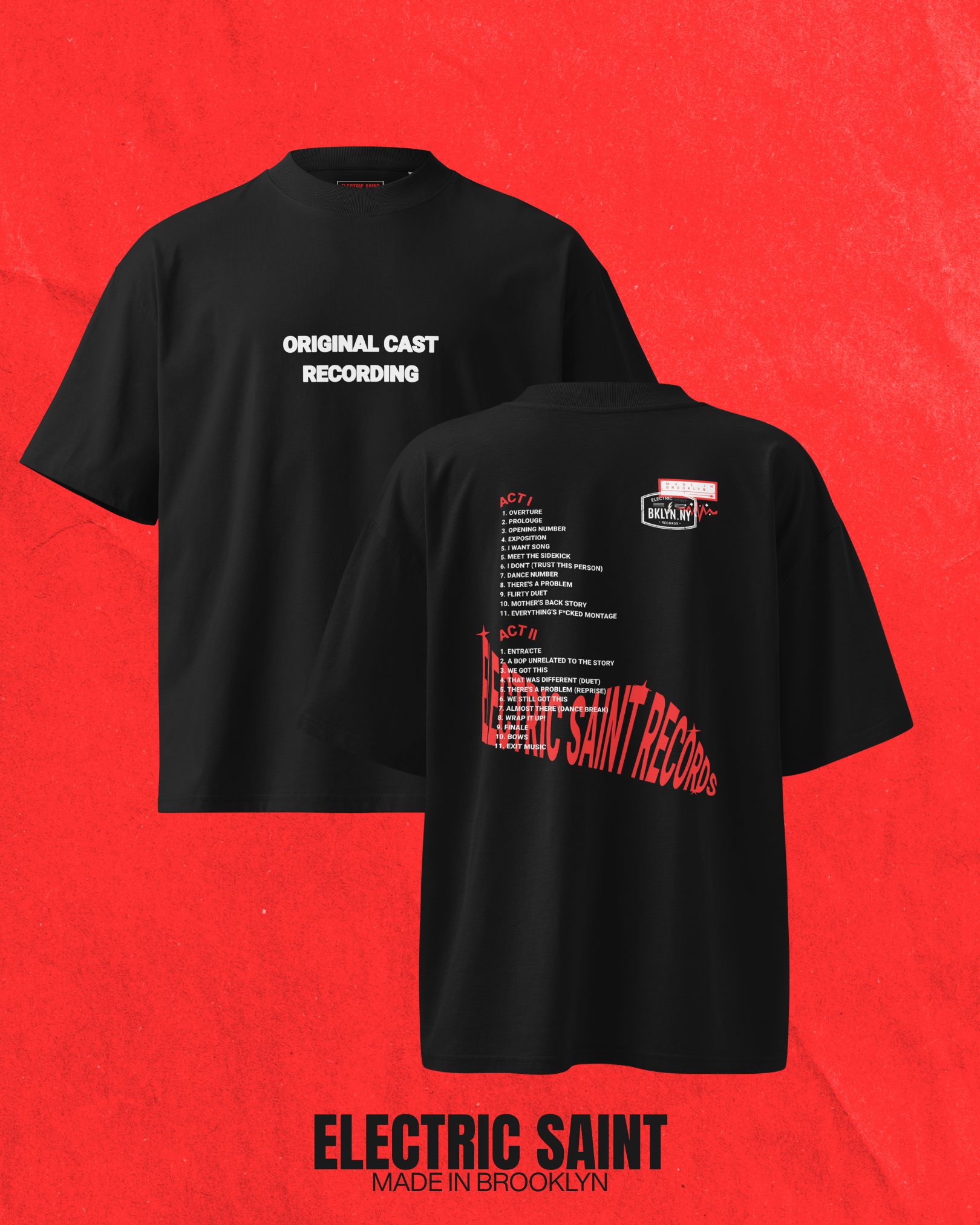 ORIGINAL CAST RECORDING - OVERSIZE TEE