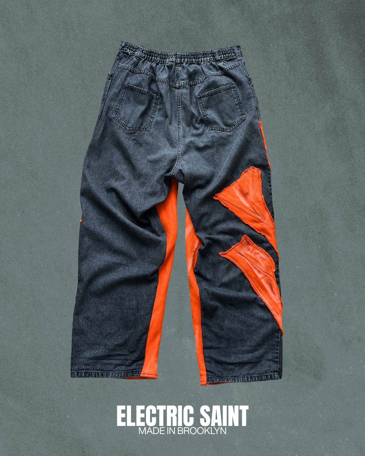 EYE OF THE TIGER 32/30 Custom Denim Jeans
