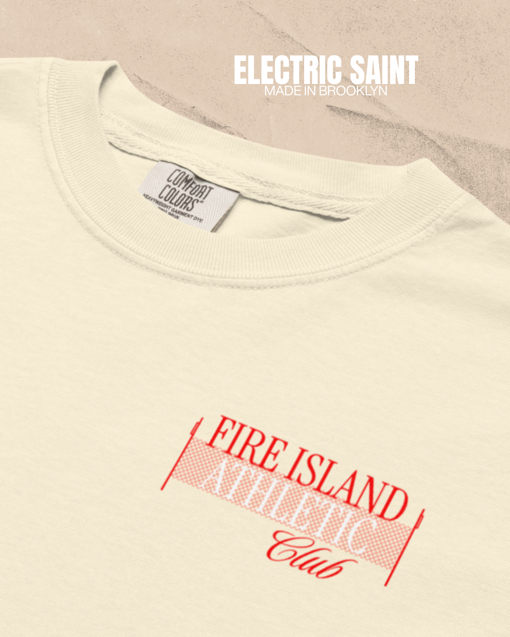 FIRE ISLAND VOLLEYBALL TEE