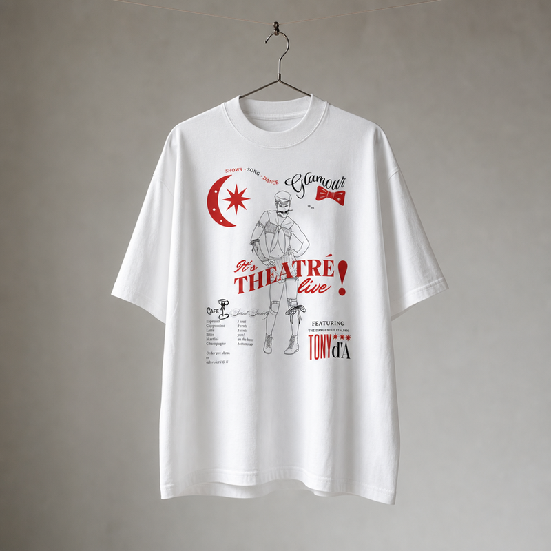 OFFICIAL TONY D BURLESQUE TEE
